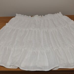 White Skirt size L
